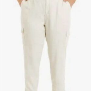Women’s XL Wonderly Cream Cargo Pants